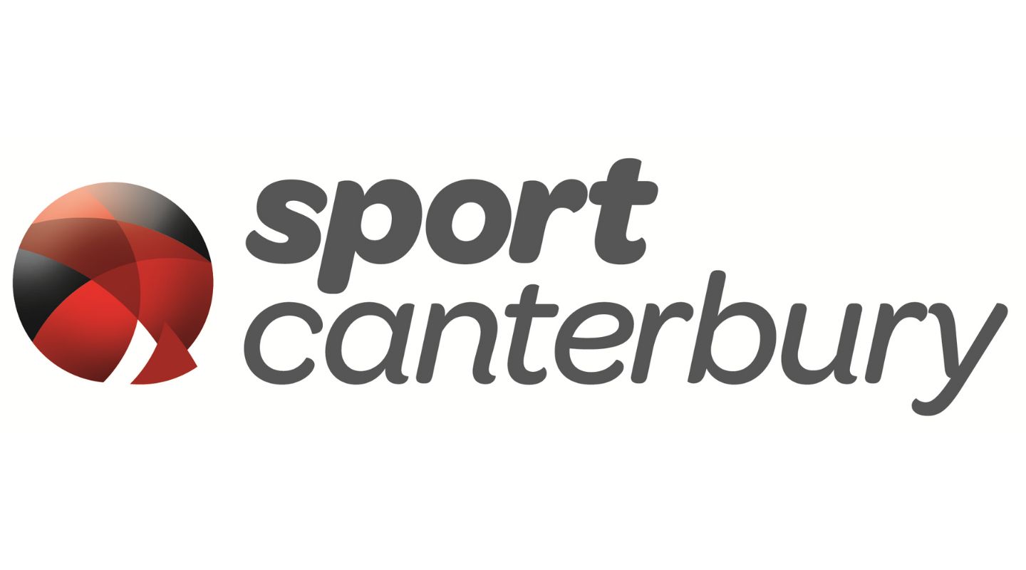 The dark grey Sport Canterbury logo. 